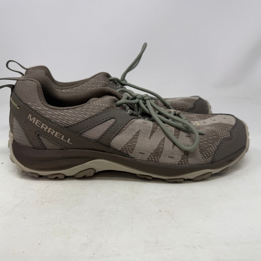 Merrell Hiking Shoes Mens 11 J037899 Brown Grey Mesh Trail EUC